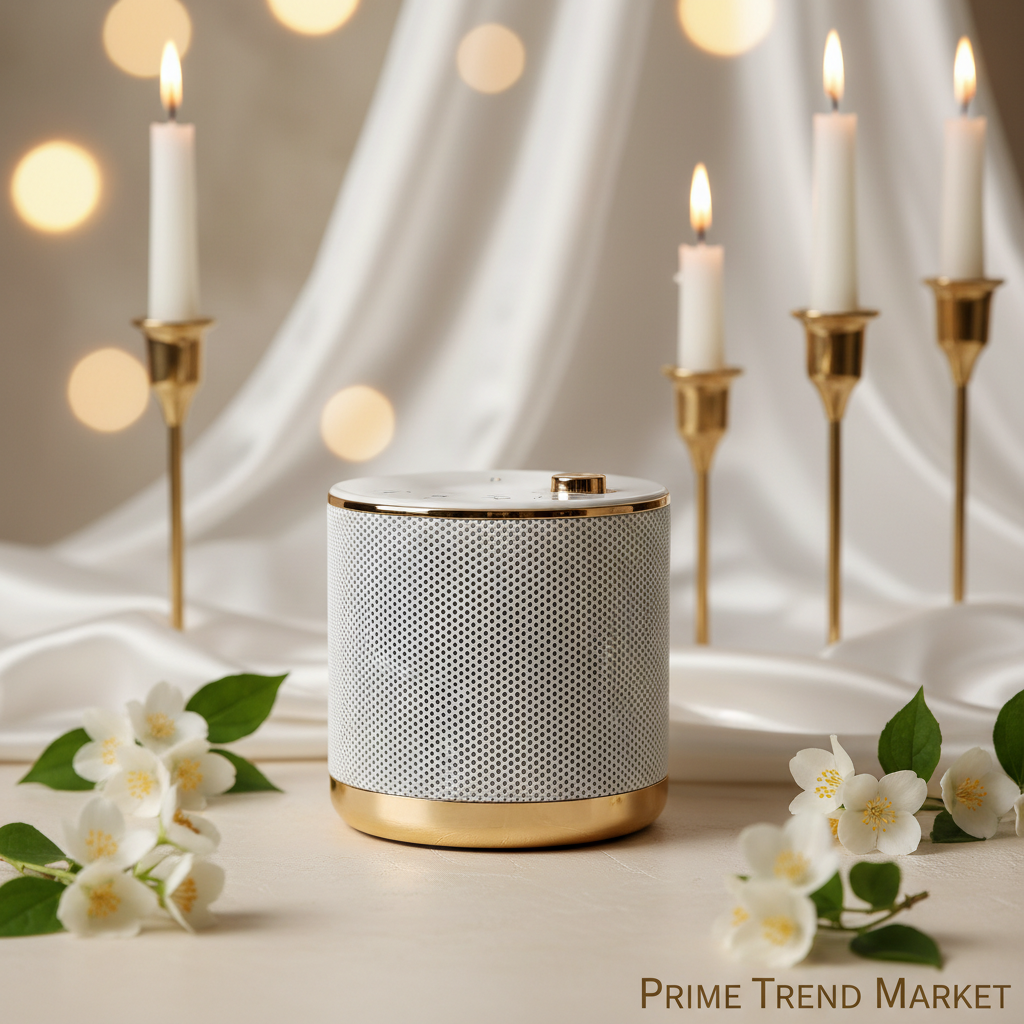 AI Voice Control Smart Speaker — Bluetooth 5.0, Bass Boost & Multi-Mode Playback — Eliza & Tuan