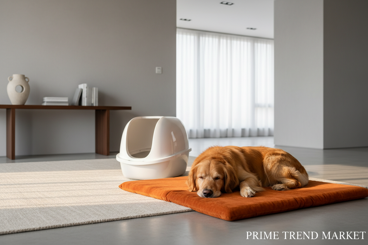 Premium Pet Kennel Cat Litter Mat — Thick Suede, Multi-Style & Size, Soft & Cozy — Prime Trend Market