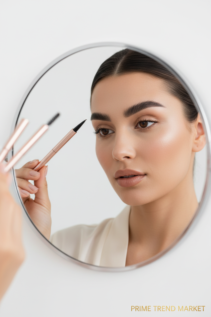 2-in-1 Microblading Eyebrow Pen — Waterproof, Dual-Ended, 3 Shades — Prime Trend Market