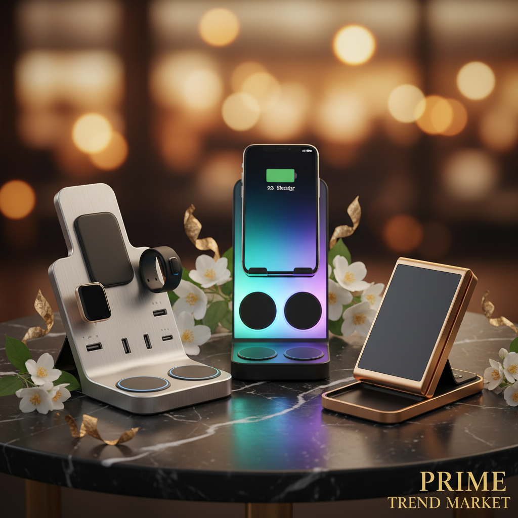Ultimate Wireless Charging Bundle | 7-in-1 Station + 4-in-1 RGB Station + Folding 3-in-1 Charger — Prime Trend Market