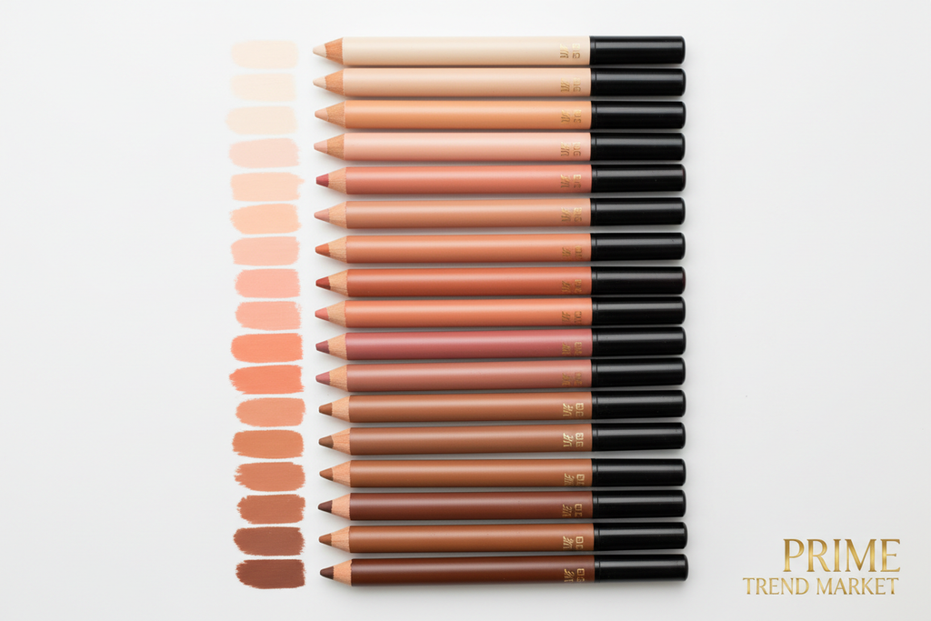 PHOFAY Nude Lipliner Kit — 12 Shades, Long-Lasting Matte Lip Liner Set — Prime Trend Market