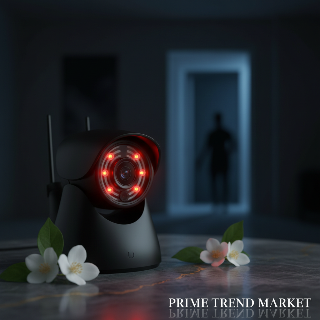 1080P WiFi Security Camera – 360° Fisheye Indoor Outdoor IR Night Vision Home CAM — Prime Trend Market