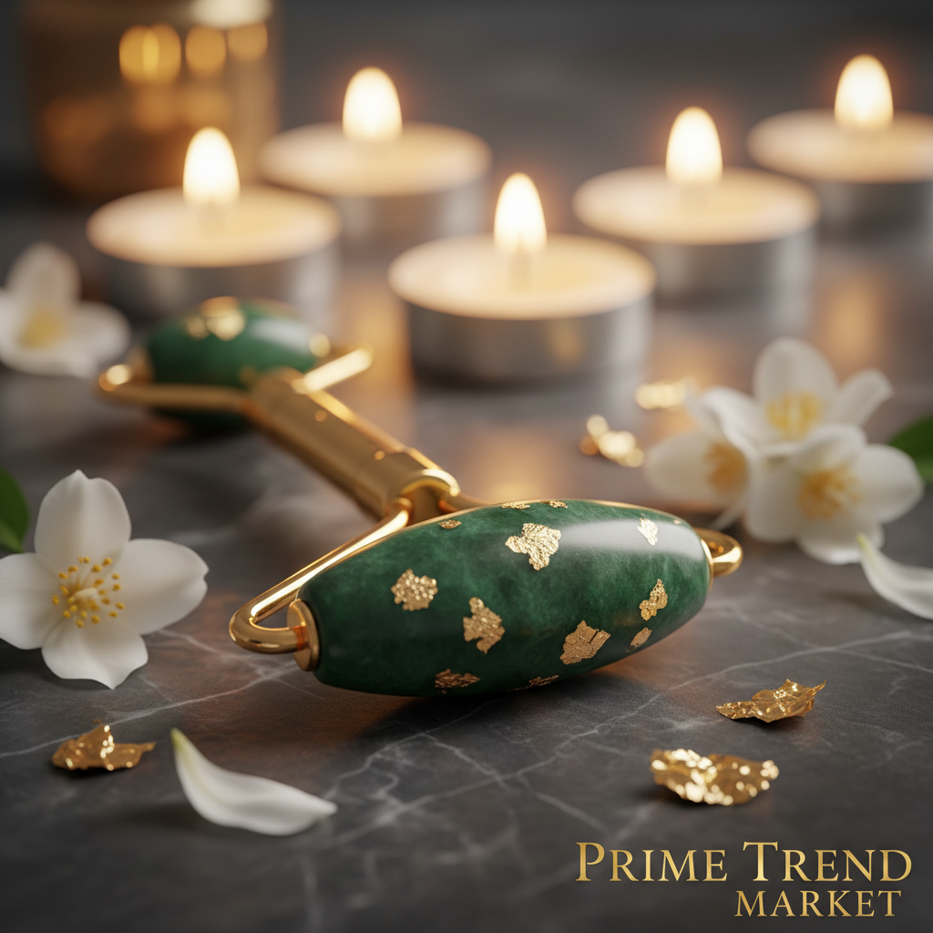 Complete Glow Ritual Bundle | Crystal Jade Roller Spa Set + Nano Mist Facial Sprayer — Prime Trend Market
