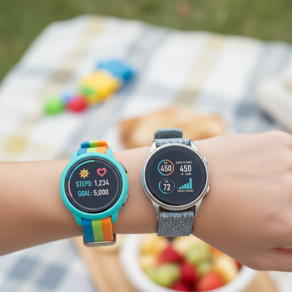 Kids + Parent Watch Bundle - Wrist Close-up