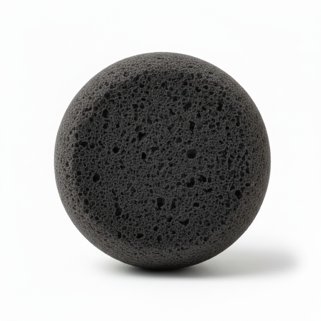 Konjac Sponge — Black