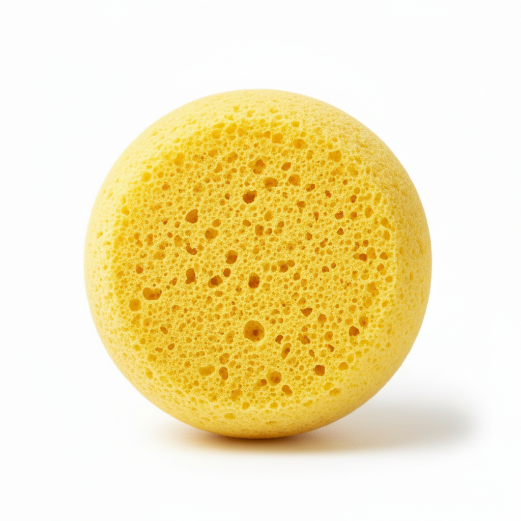 Konjac Sponge — Yellow