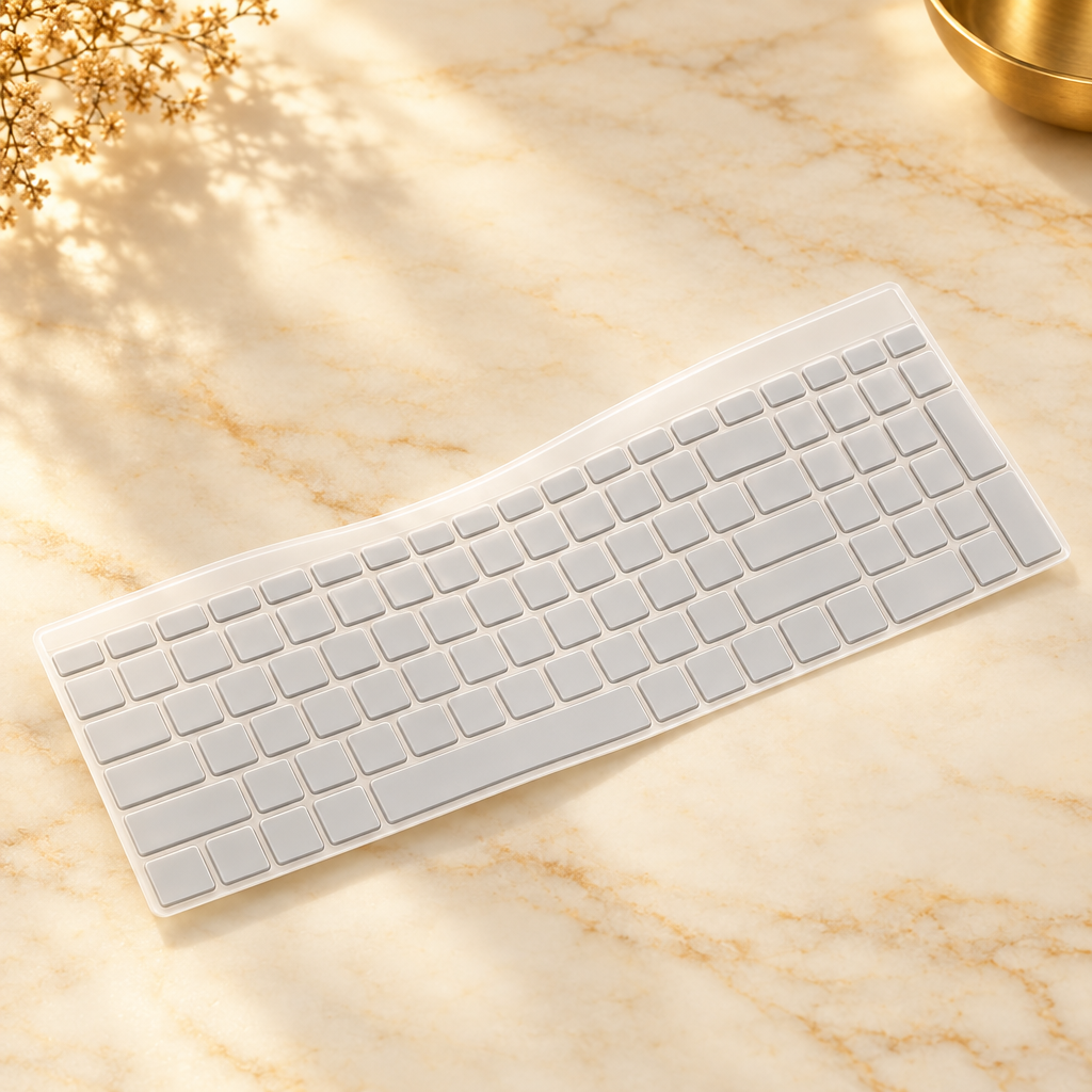 15.6" Laptop Keyboard Cover Protector | Silicone Film | 20+ Colors | Dust & Spill Protection