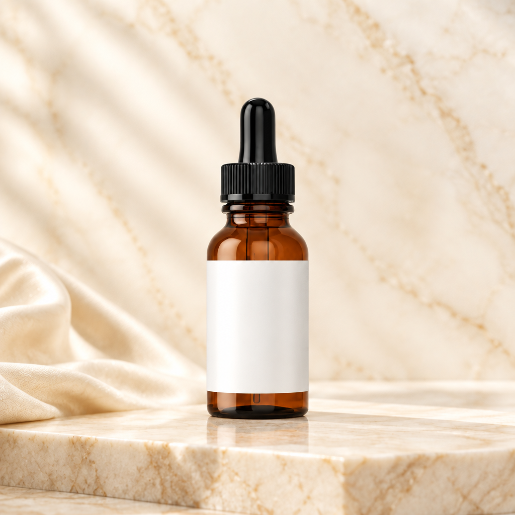 Lash and brow serum bottle