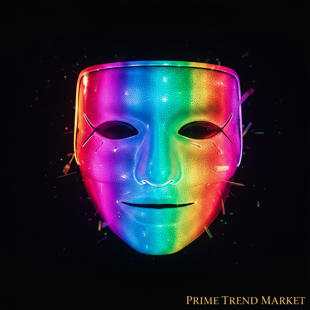 LED Face Mask Close-up