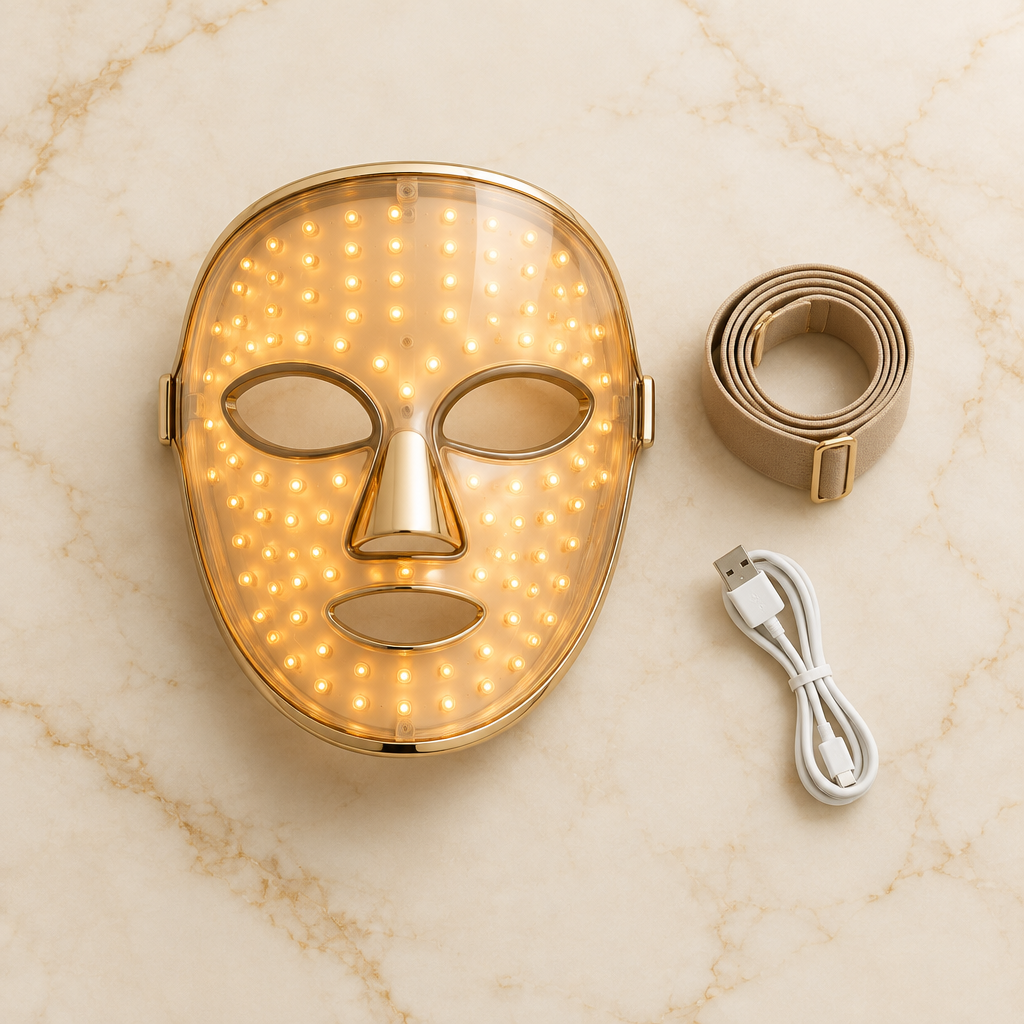 Infrared Phototherapy LED Face Mask | Multi-Color Light Skin Rejuvenation Beauty Mask