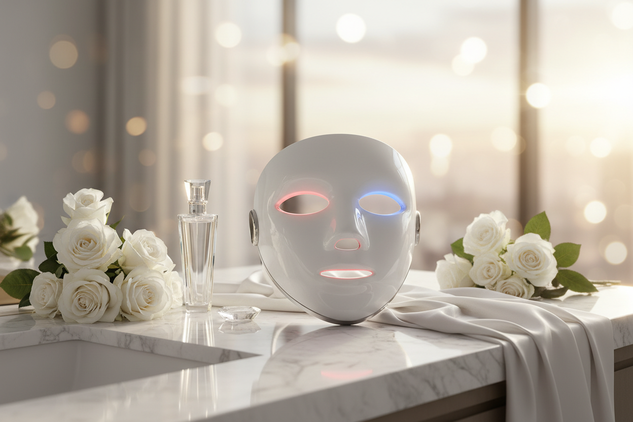 LED Light Therapy Face Mask — 7 Color Professional Skin Rejuvenation — Prime Trend Market