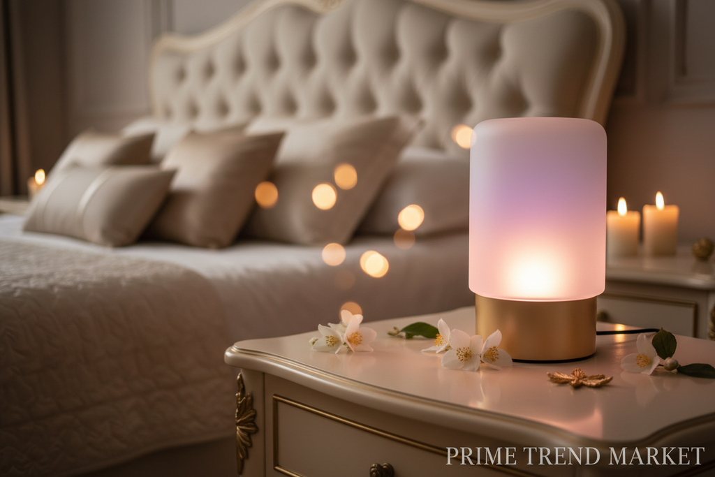 Remote Control LED Bluetooth Speaker — 2-in-1 Ambient Lamp & Wireless Speaker, Colorful Light, USB — Eliza & Tuan