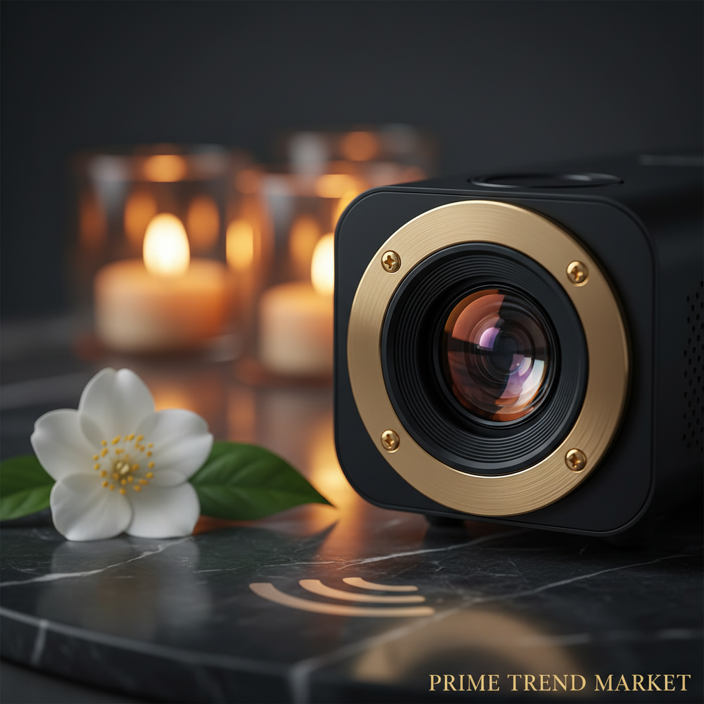CinemaMax™ HD Portable Projector — Wireless & Wired Screen Mirror | Movie Night Gift — Prime Trend Market