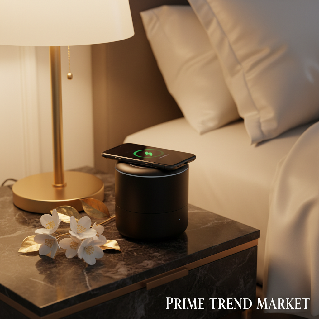 3-in-1 Smart White Noise Bluetooth Speaker & 15W Wireless Charger | Sleep Sounds, Music & Fast Charging — Eliza & Tuan