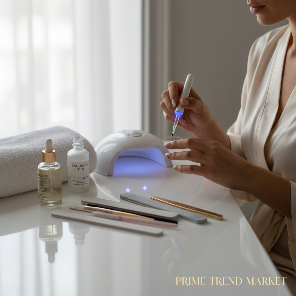 Nail Care & Repair Bundle — Nail Repair Device + Cuticle Oil + Extension Gel Set — Prime Trend Market