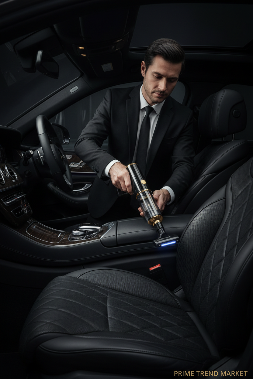Wireless Rechargeable Car Vacuum Cleaner | 19800Pa Powerful Cordless Handheld — Prime Trend Market