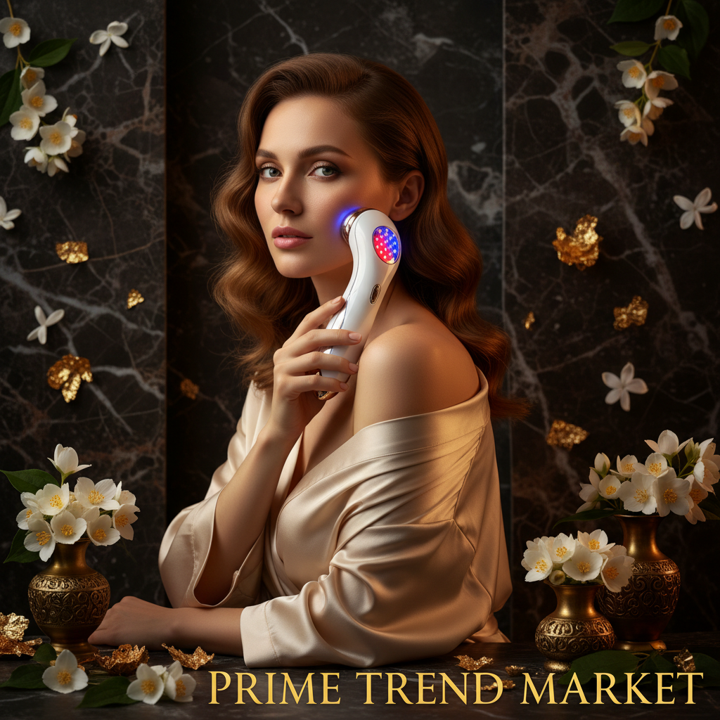 EMS LED Red Light Face Shaping & Therapeutic Beauty Instrument — Prime Trend Market