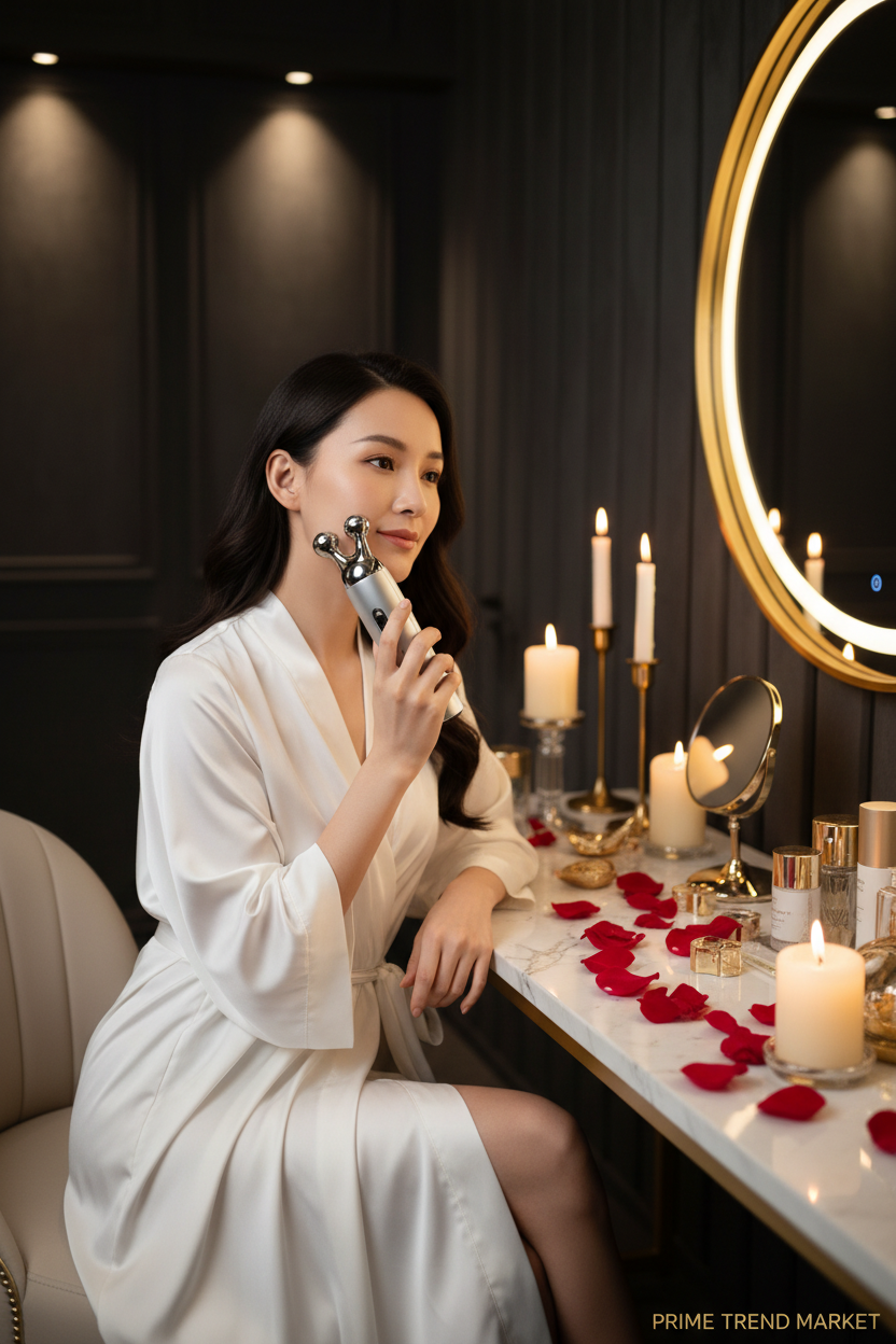 7-in-1 Facial Massager Skin Care Machine | Galvanic Face Lifting & Skin Tightening — Prime Trend Market