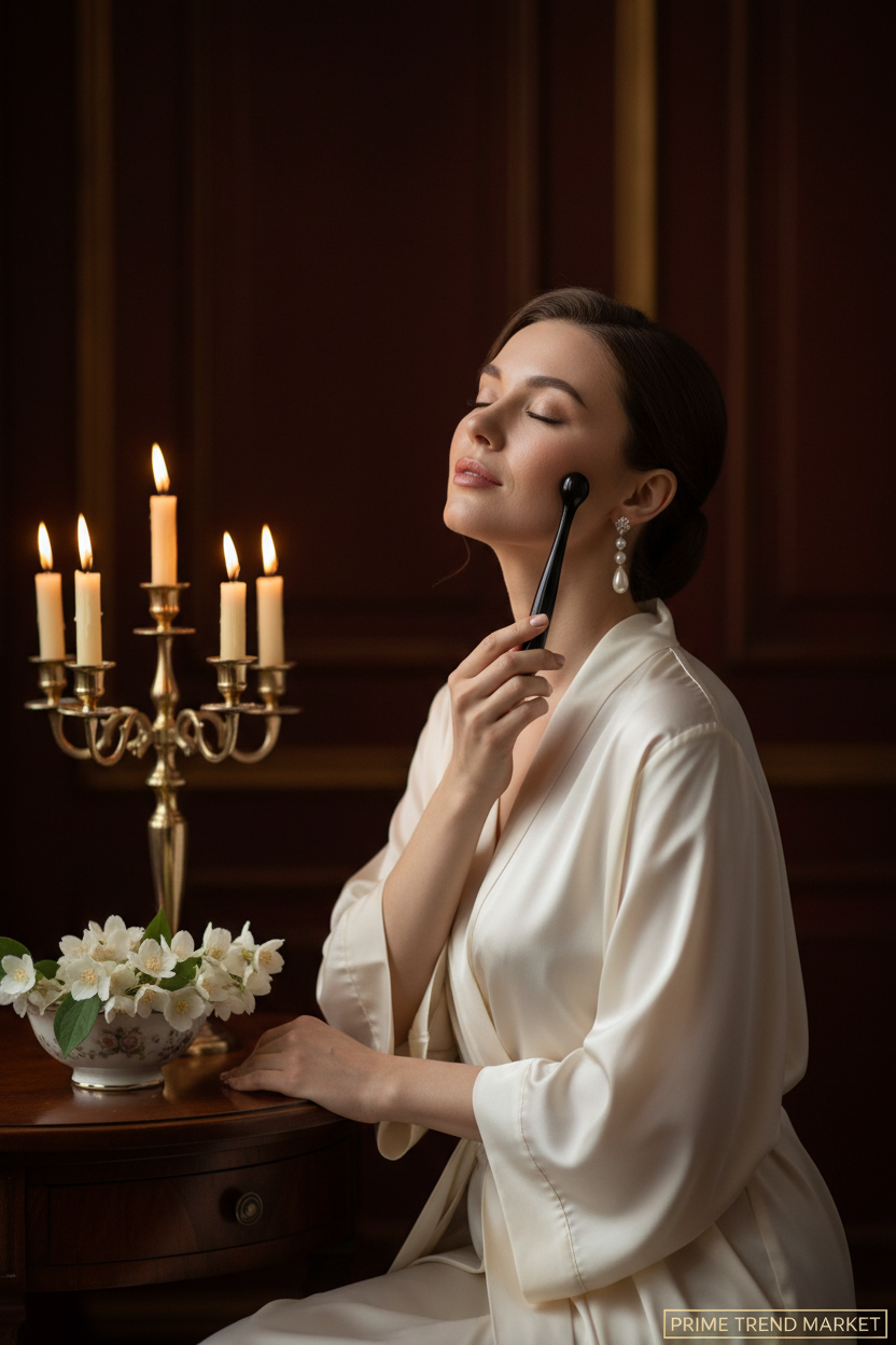 30 Germanium Stone Beauty Wand | Anti-Wrinkle Face Lift Roller Massage Stick — Prime Trend Market