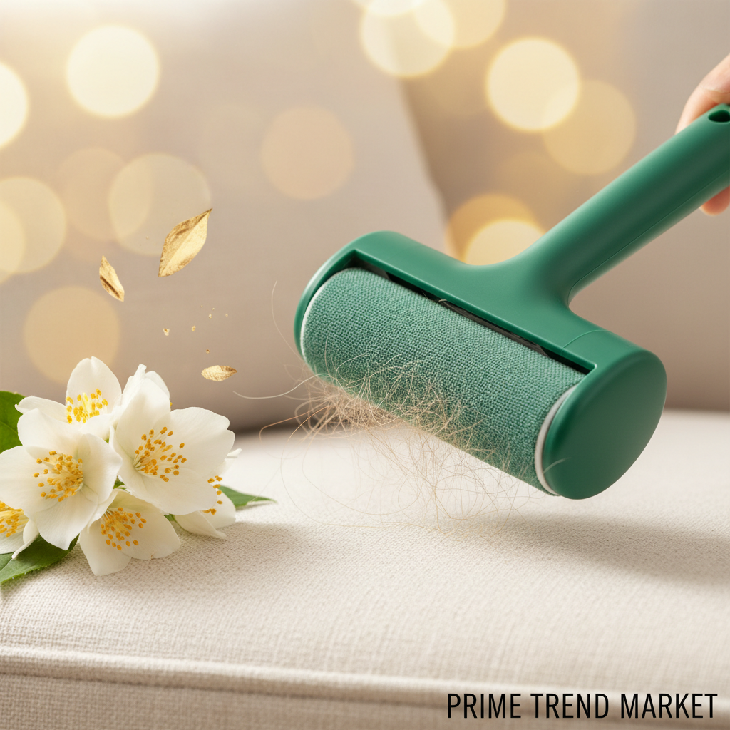 Pet Lint & Roll Bundle | Self-Cleaning Hair Roller + 2-Way Lint Roller — Prime Trend Market