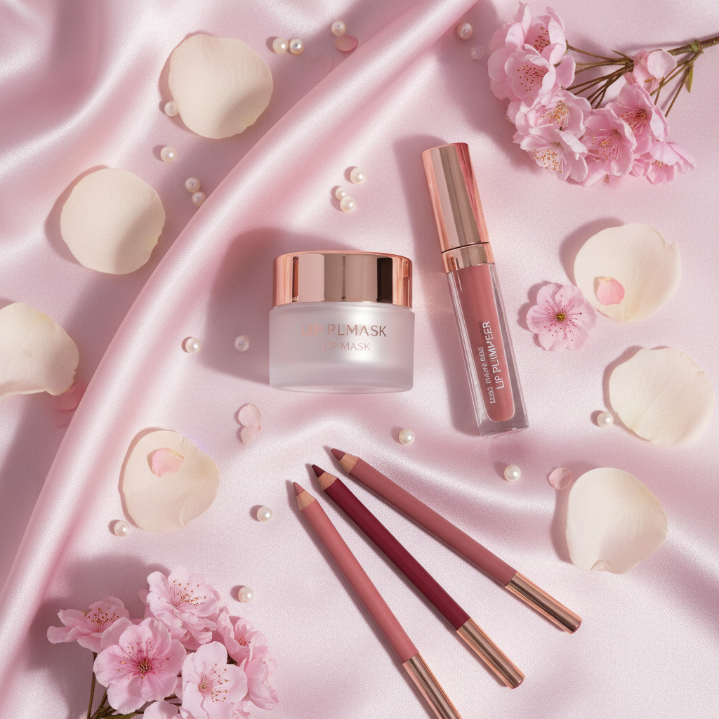 Lip Care Flat Lay