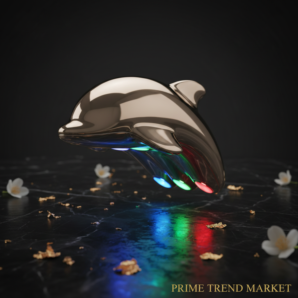 Luxury Dolphin Face & Neck Sculpting Massager — 3-Mode LED EMS Heat Therapy for Jawline & Double Chin — Eliza & Tuan
