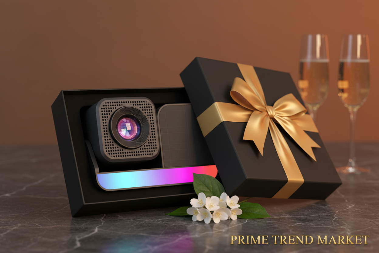 KaraokeMax™ HD Home Theater Projector — 720P with Built-In Microphone for Movie & Party Nights — Prime Trend Market