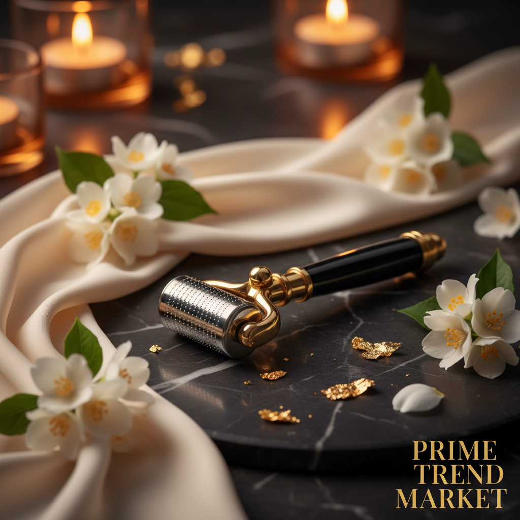 Luxury Ice Derma Roller — Facial Sculpting & Body Recovery Tool — Prime Trend Market