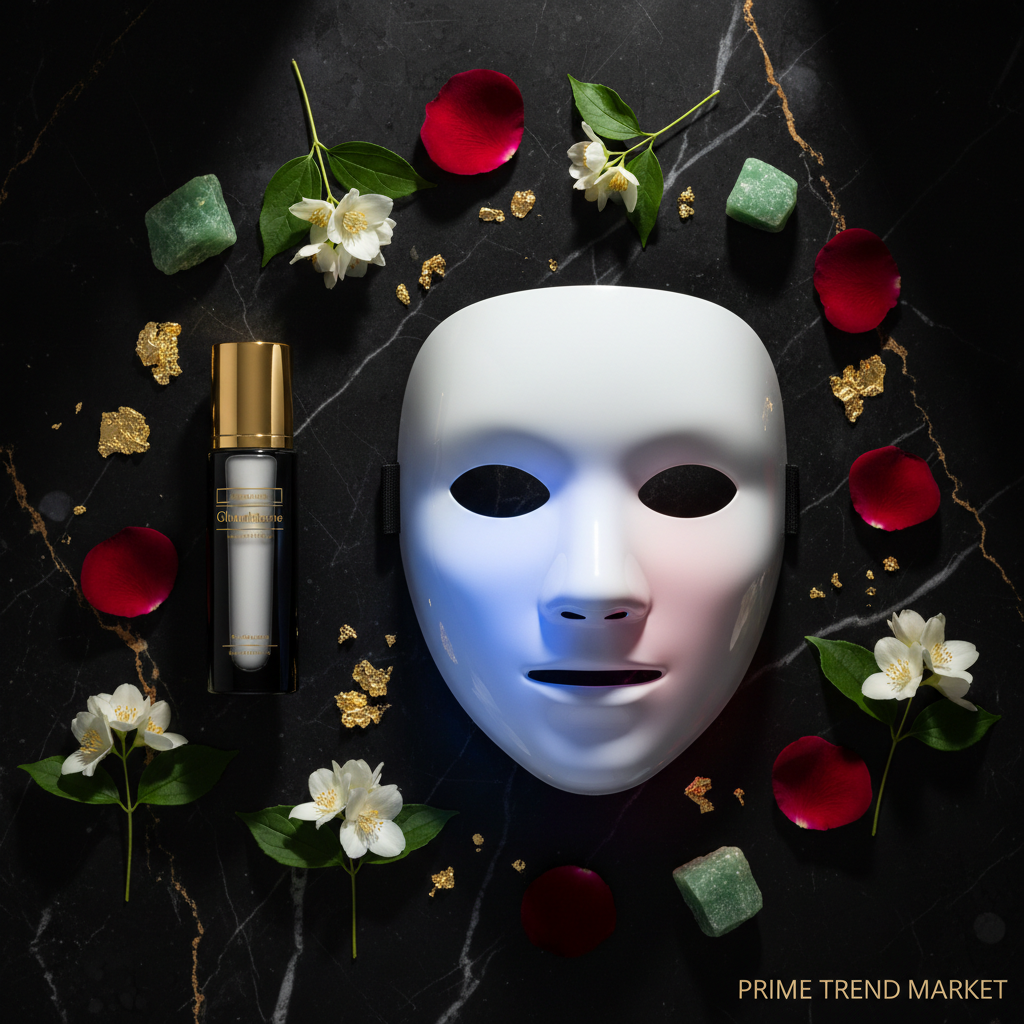7-Color LED Photon Face Mask | Skin Rejuvenation & Glutathione Brightening Kit — Prime Trend Market
