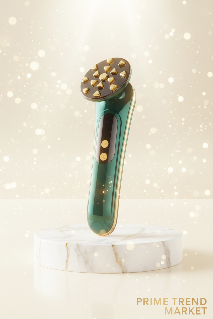 5-in-1 RF LED Facial Lifting Wand | Radio Frequency Skin Firming & Renewal Beauty Device — Prime Trend Market