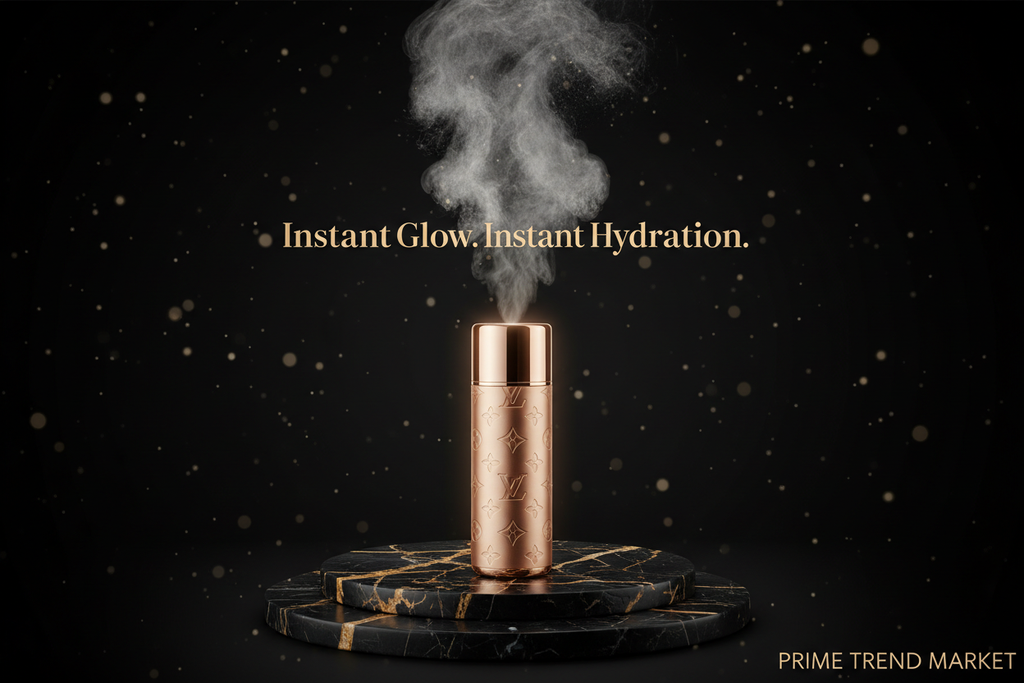 Nano Mist Facial Sprayer | Negative Ion Hydration & Face Steamer — Prime Trend Market