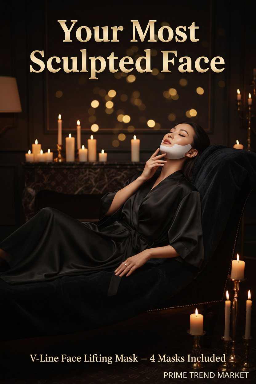 V-Line Face Lifting Mask | Jawline Slimming & Chin Firming Beauty Mask — Prime Trend Market