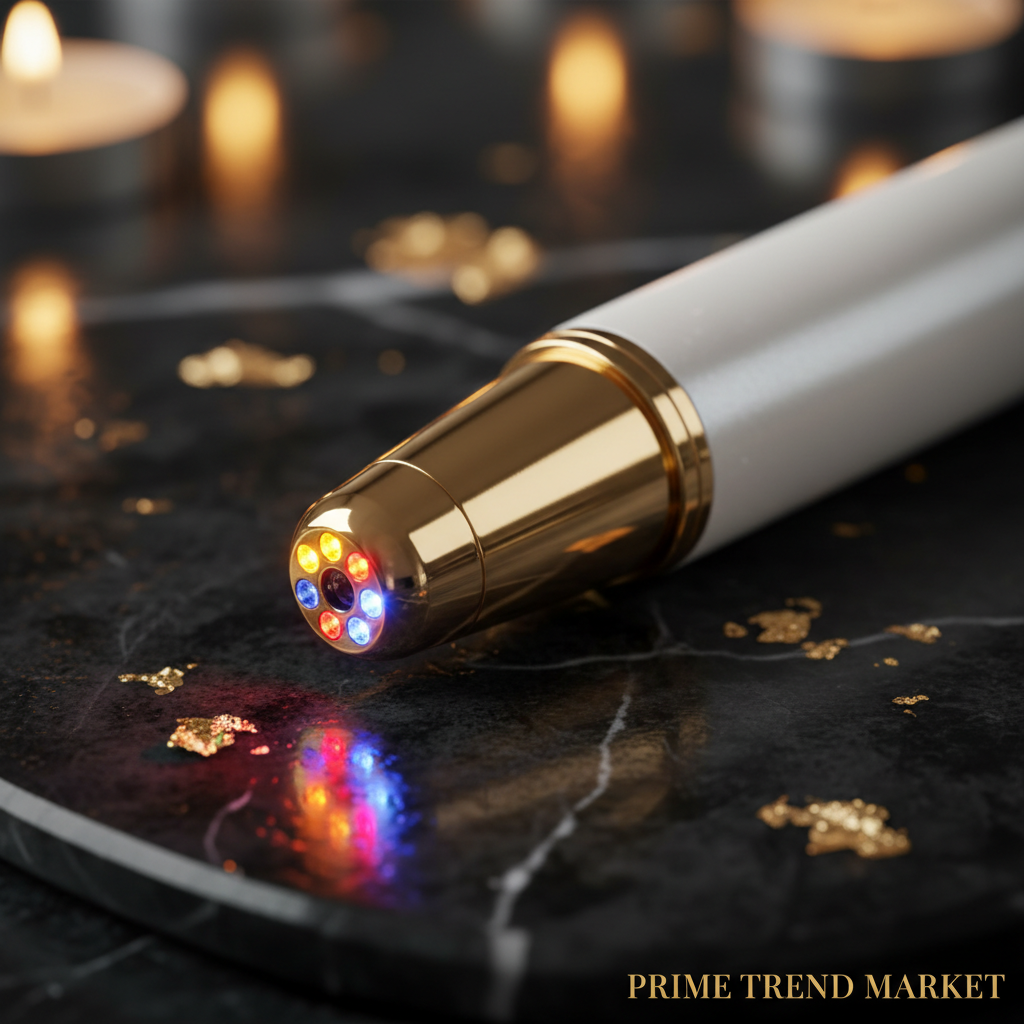 6-in-1 RF Mesotherapy Beauty Pen | EMS LED Eye & Face Lifting Wand — Prime Trend Market