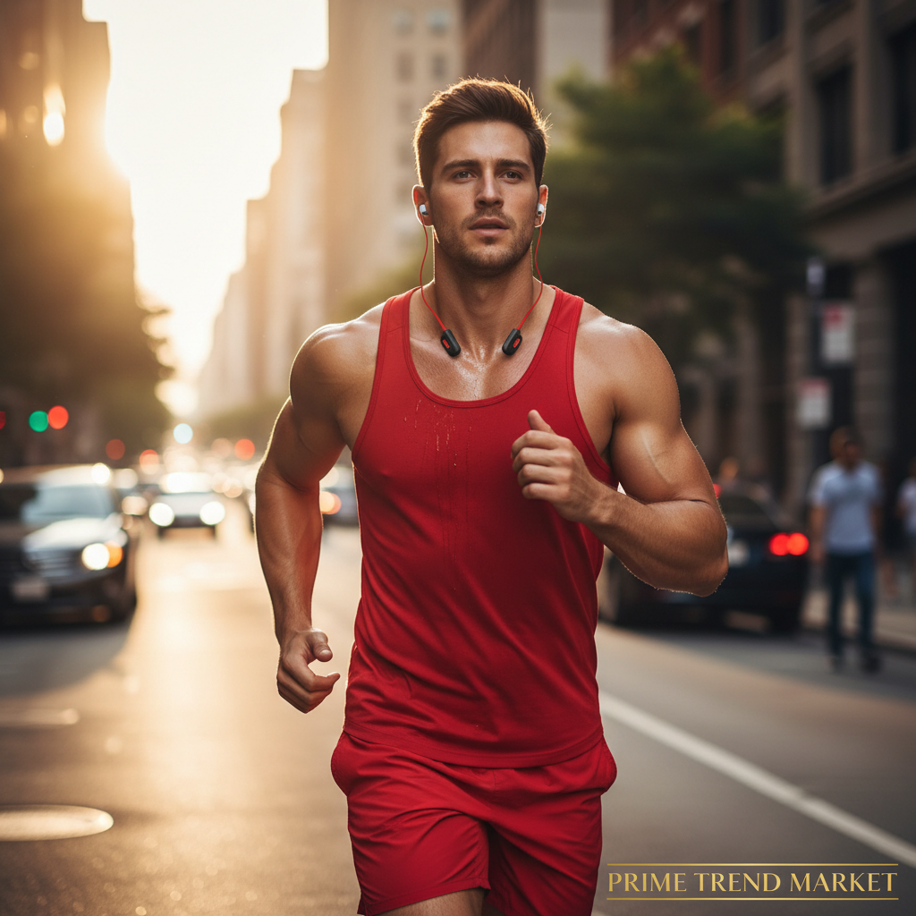 Wireless Sport In-Ear Earphones — Bluetooth V4.1, CVC6.0 Noise Cancellation, 4.5Hr Battery — Eliza & Tuan