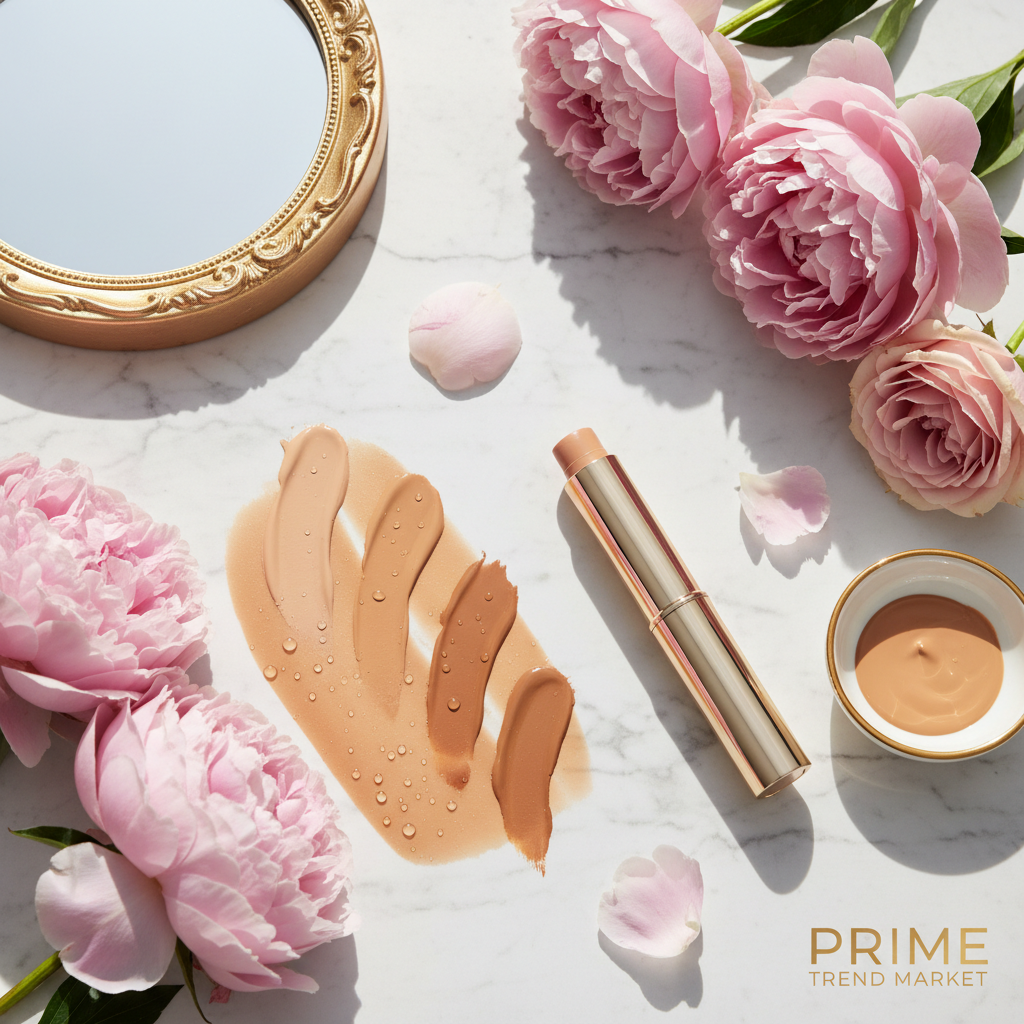 Color-Changing Foundation Stick — Skin-Adaptive, Buildable Coverage | 40g — Prime Trend Market