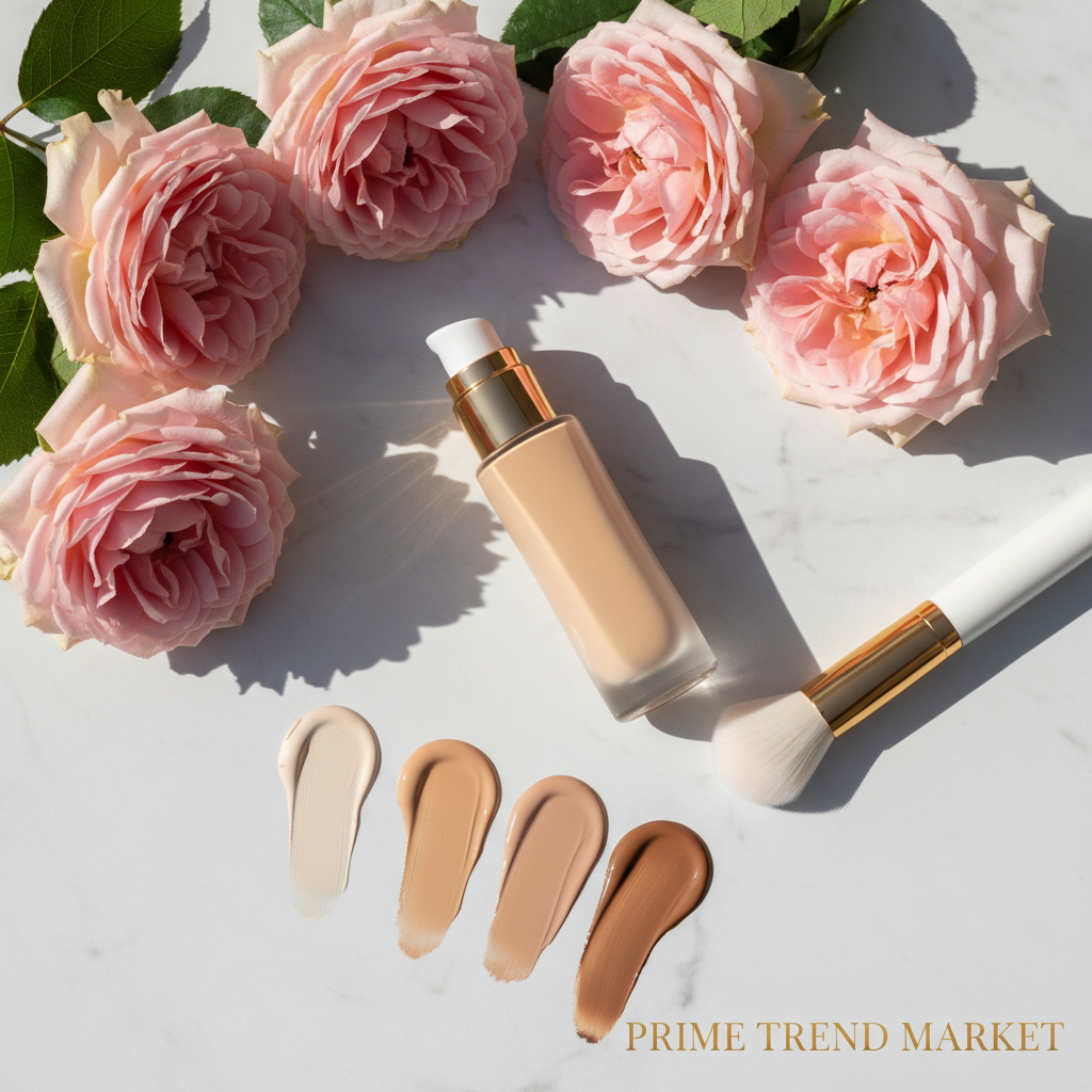 Full Coverage Foundation — Oil-Controlling, Lightweight & Flawless | 10 Shades — Prime Trend Market
