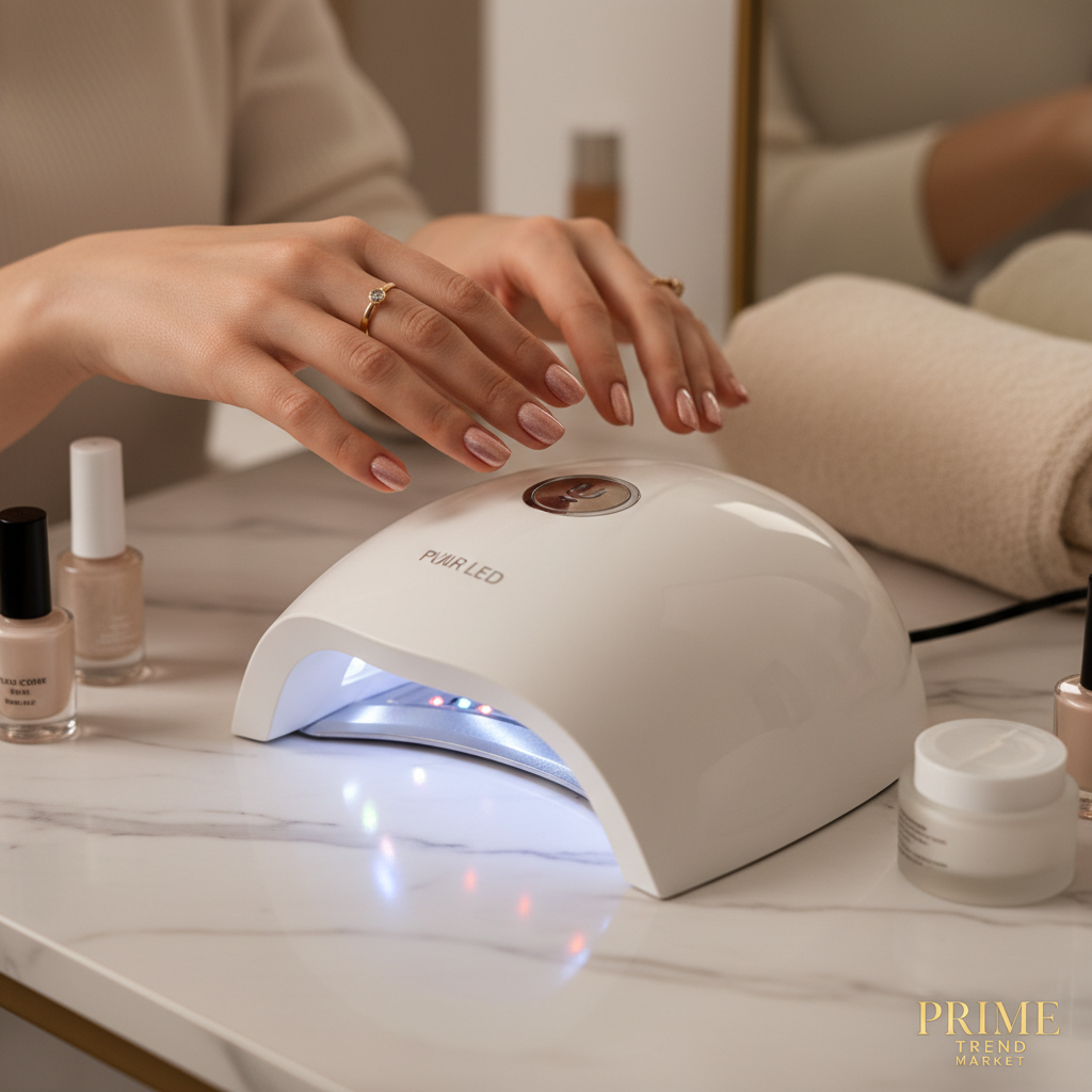 UV LED Nail Lamp – 24 LED 2-in-1 Gel Polish Dryer with 3 Timers & LCD Display — Prime Trend Market