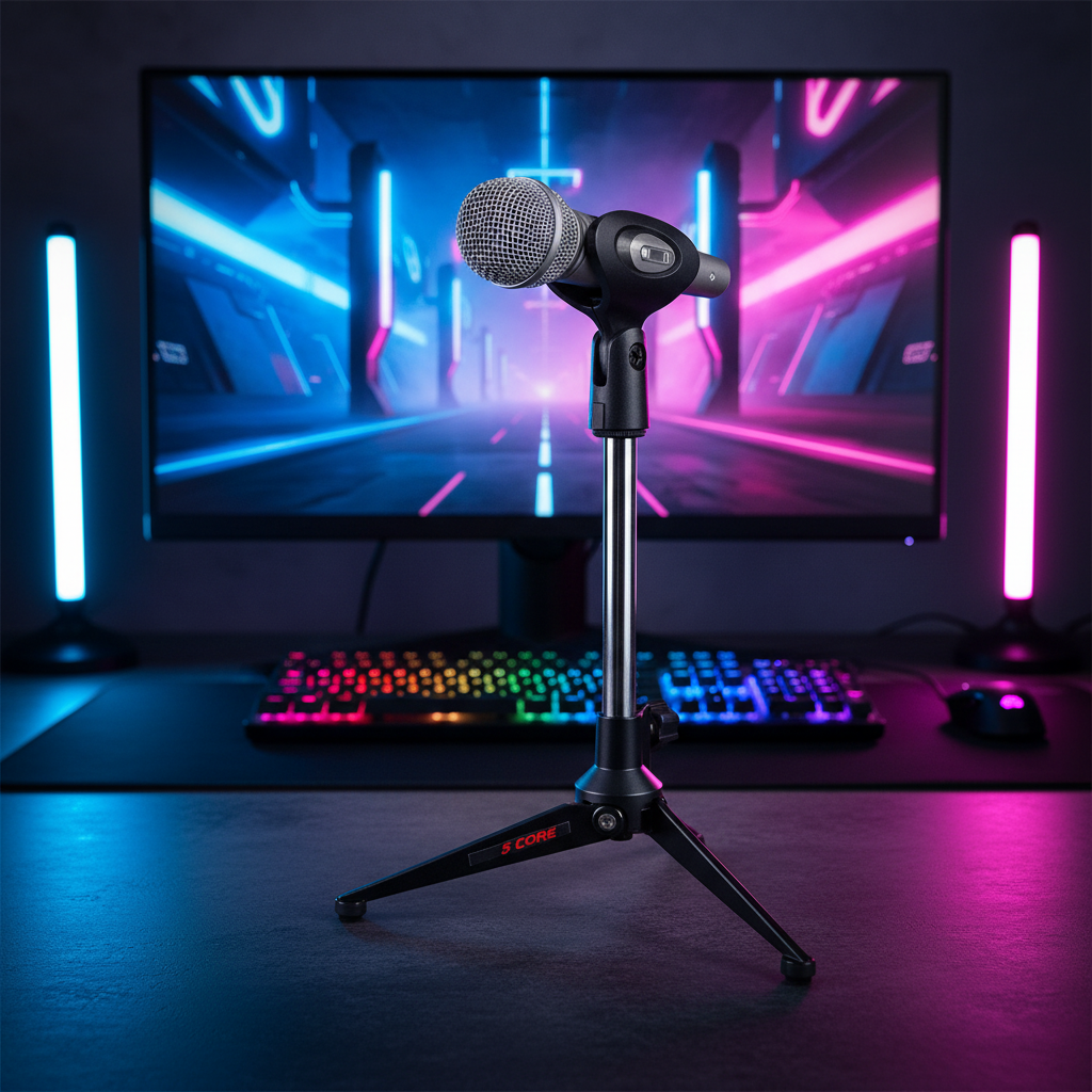 Mic Stand - Gaming RGB Desk