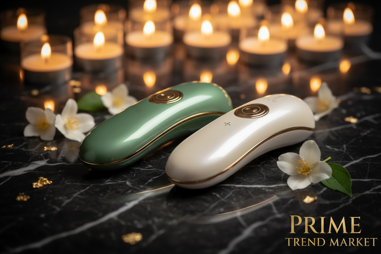 Luxury Microcurrent Face Slimming Device — EMS Facial Lifting & Contouring Beauty Instrument — Eliza & Tuan