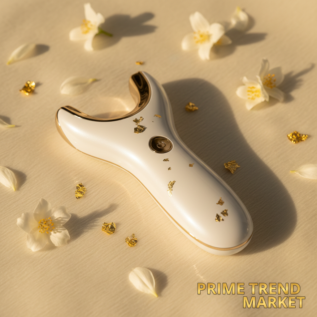 Luxury Microcurrent Face Slimming Device — EMS Facial Lifting & Contouring Beauty Instrument — Eliza & Tuan