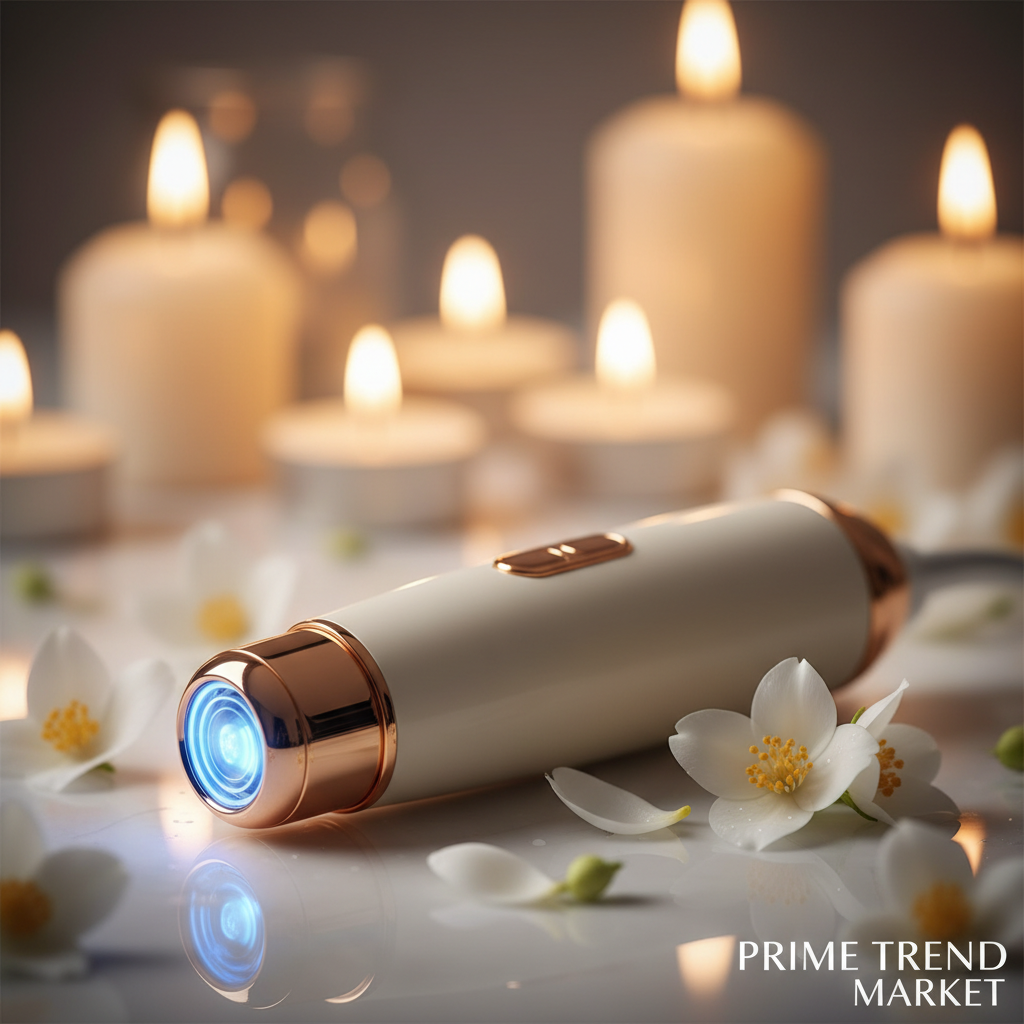 Luxury Microcurrent Face Lifting Wand — Portable EMS Facial Toning & Skin Firming Beauty Device — Eliza & Tuan