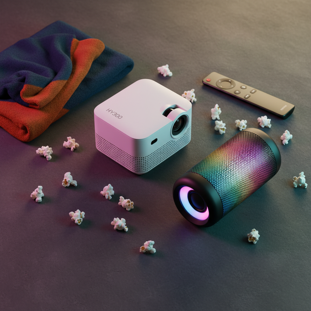 Mini Home Theater Bundle - Flat Lay