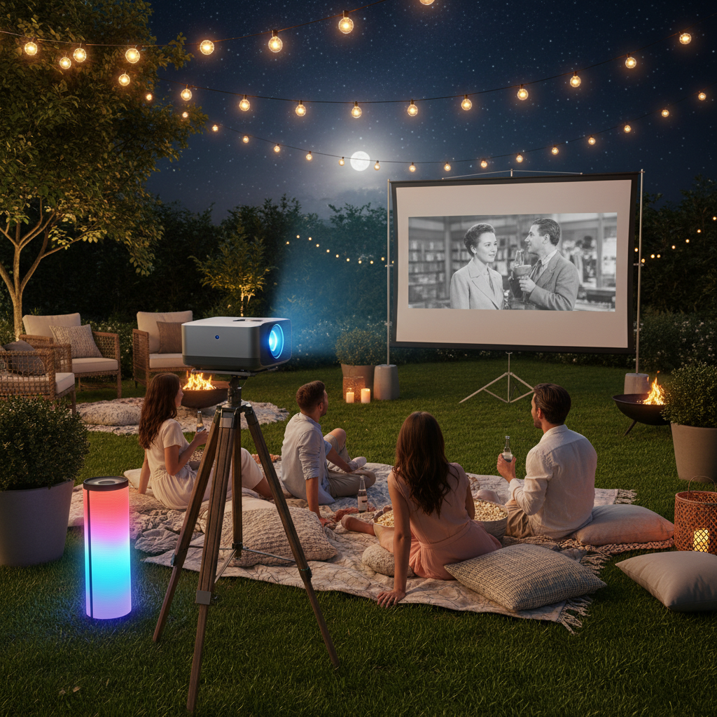 Mini Home Theater Bundle - Outdoor Movie Night