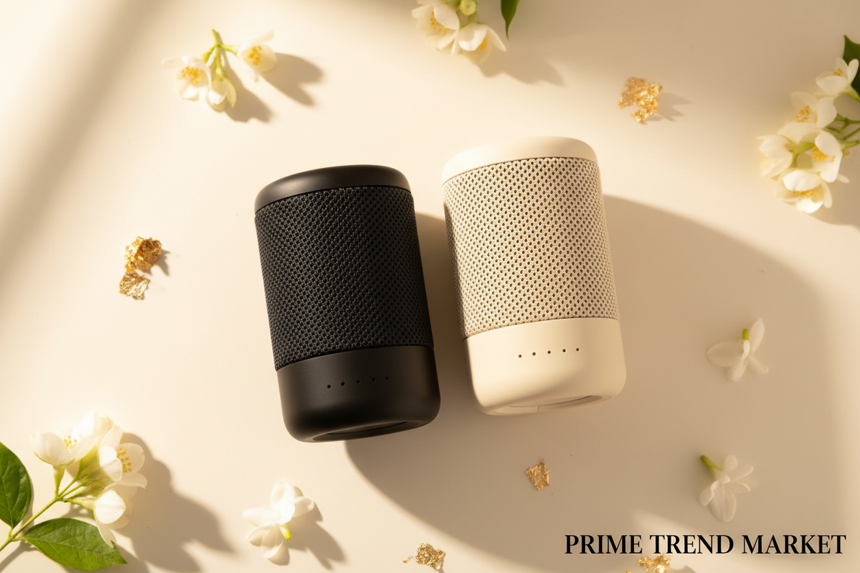 Mini Bluetooth Speaker — Waterproof, Dustproof & Drop-Proof with 15M Range & Call Function — Eliza & Tuan