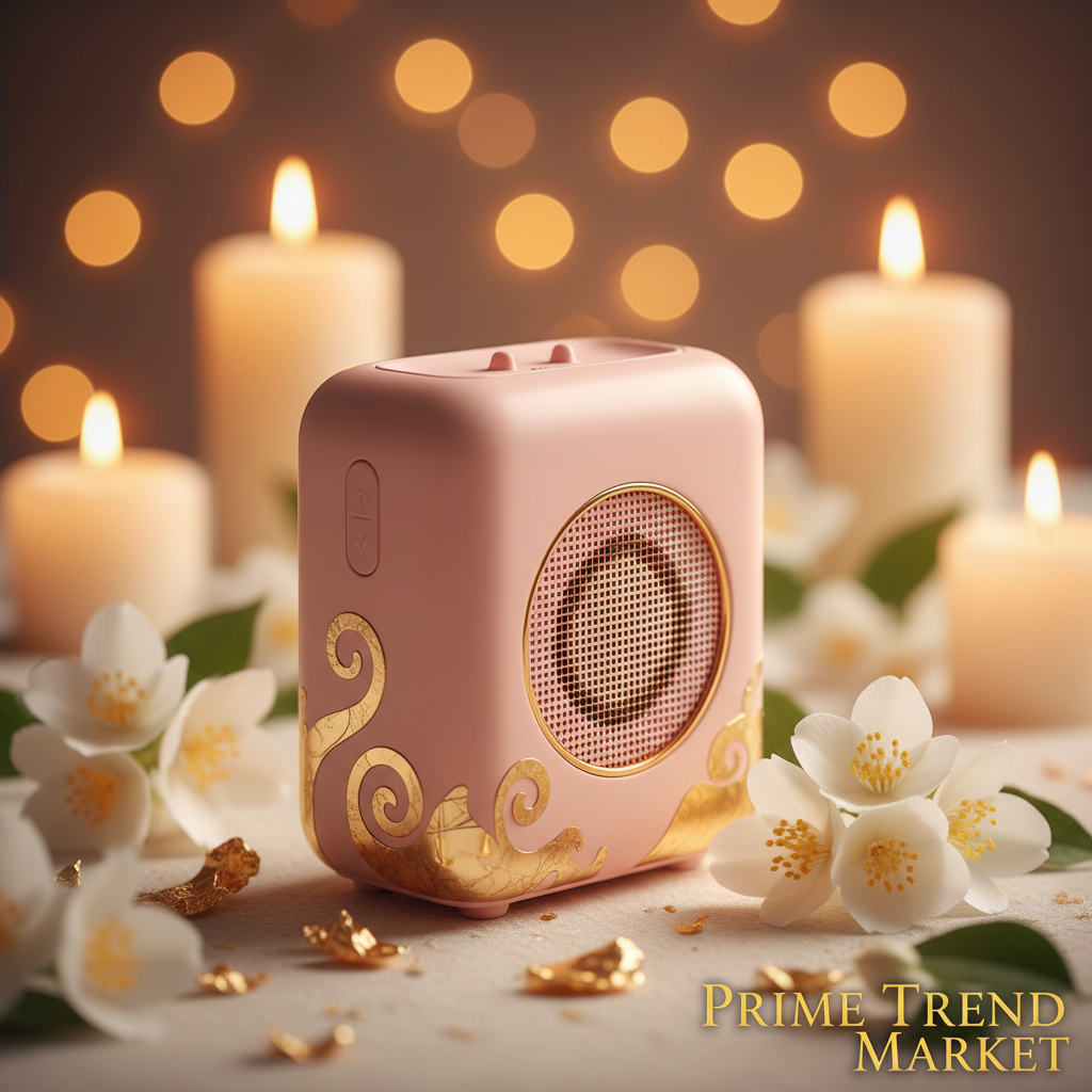 Mini Wireless Bluetooth Speaker — Compact, Portable & Crystal Clear Sound in 4 Colors — Eliza & Tuan