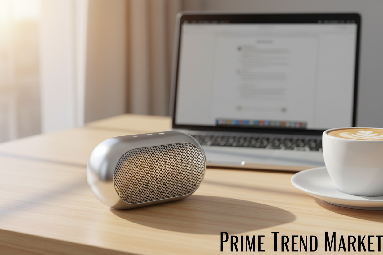 Mini Wireless Bluetooth Speaker — Compact, Portable & Crystal Clear Sound in 4 Colors — Eliza & Tuan