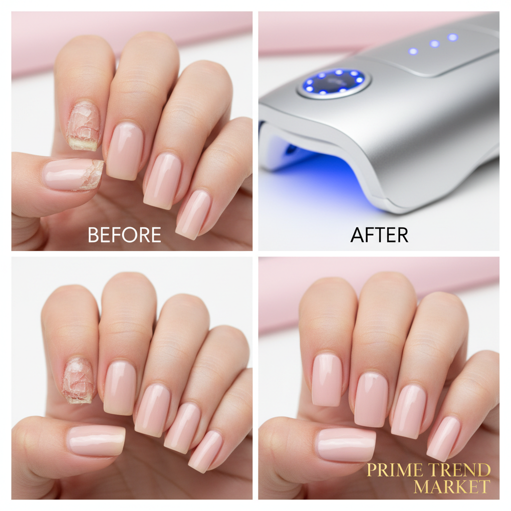 Nail Repair & Polishing Device – Gentle Laser Nail Care Tool | Repairs Damaged & Brittle Nails — Prime Trend Market