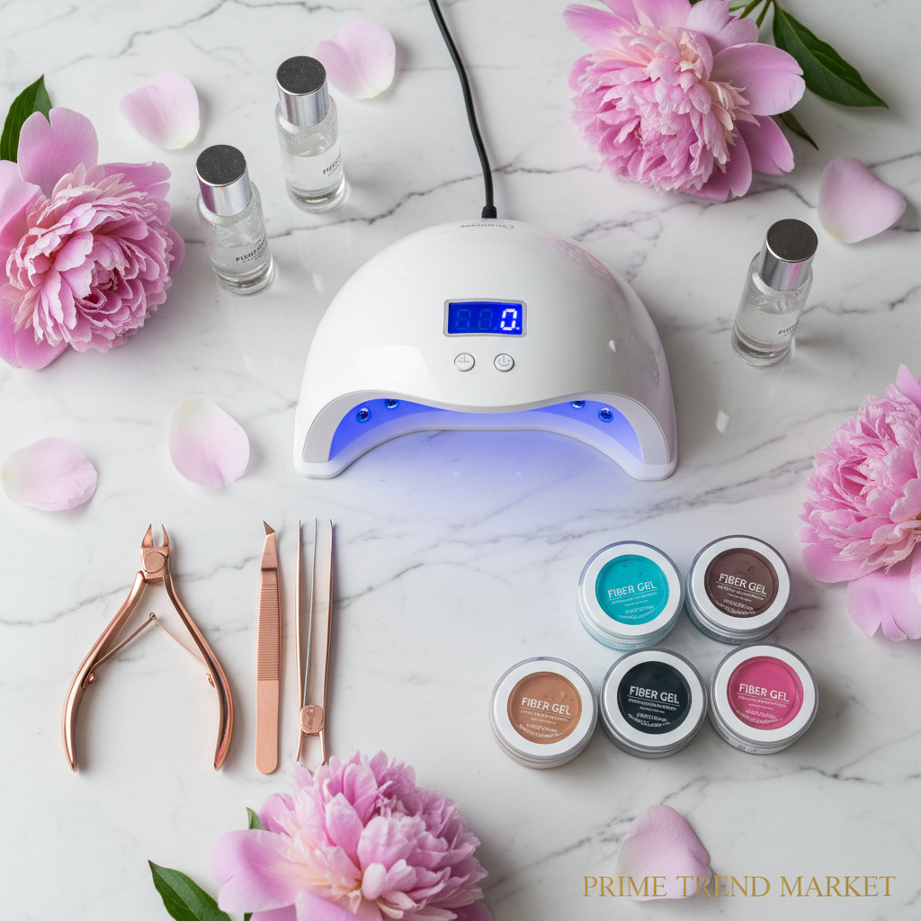 Nail Tech Pro Kit Flat Lay