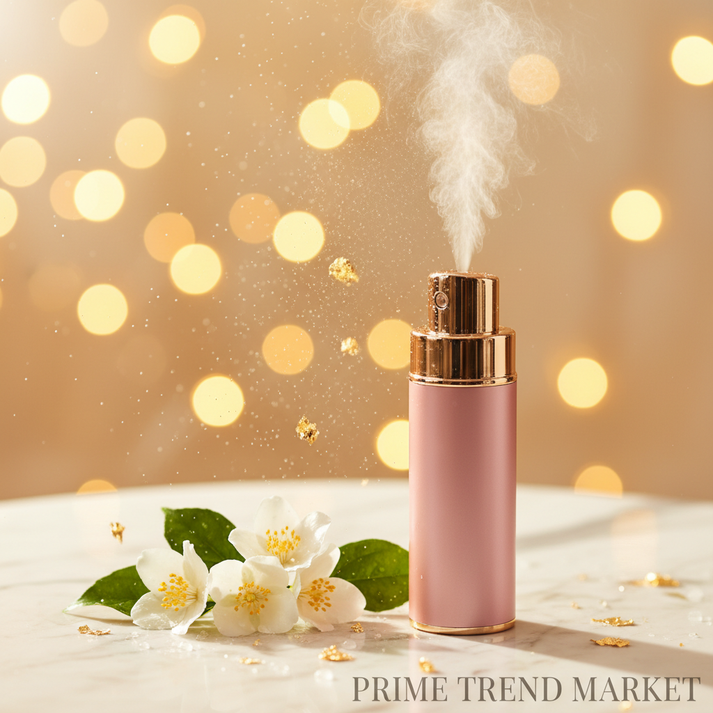Nano Glow Bundle | Nano Mist Facial Sprayer + Germanium Stone Beauty Wand — Prime Trend Market