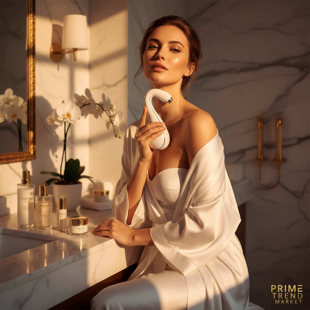 Luxury Neck Lifting & Tightening Beauty Instrument — Infrared, Color Light & Negative Ion Skin Rejuvenation Device — Prime Trend Market